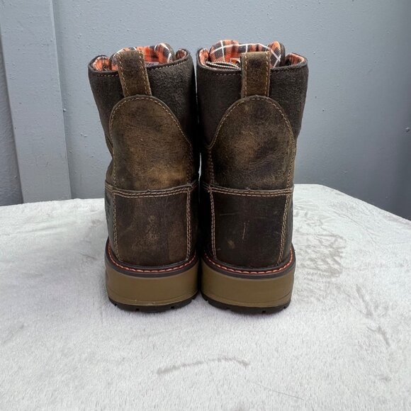 Timberland PRO Brown Combat Boots - Picture 4 of 9